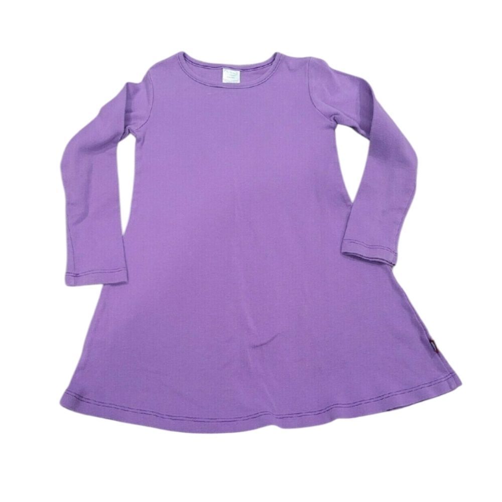 Purple long sleeve dress